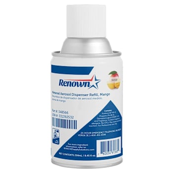 Image for Renown Fusion Automatic Air Freshener 30-Day Aerosol Refill, Mango Scent, Case Of 12 from HD Supply