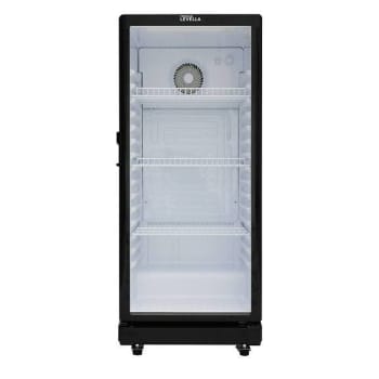 Image for Premium Levella 6.0 Cu. Ft. Glass Door Display Fridge Prns6070dx Black from HD Supply