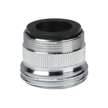 Image for Danco 15/16”- 27m Or 55/64”- 27f X 3/4” Ghtm Chrome Garden Hose Adapter from HD Supply