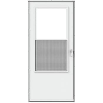 Image for Larson Life-Core® Composite Surface Single-Vent Storm Door, 36" X 80", White from HD Supply