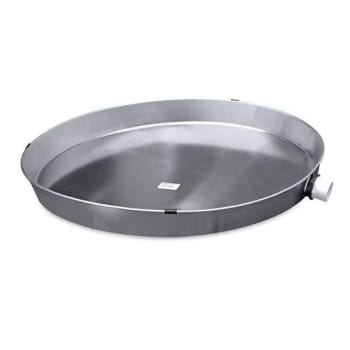 Rectorseal 22" Aluminum Water Heater Pan With PVC Adapter