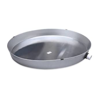 Rectorseal 26" Aluminum Water Heater Pan With PVC Adapter