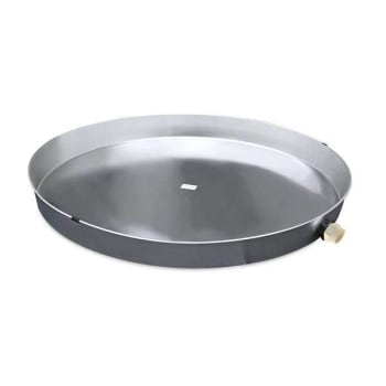 Rectorseal 30" Aluminum Water Heater Pan With PVC Adapter