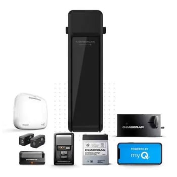Image for Chamberlain Wall Mount Ultra-Quiet Wi-Fi Garage Door Opener With Battery Backup from HD Supply