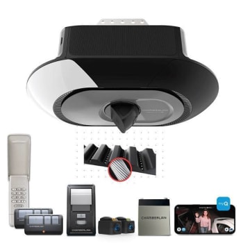 Image for Chamberlain Secure View™ Camera Wi-Fi Garage Door Opener With Battery Backup from HD Supply