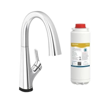 Image for Elkay Avado Single Hole 2-In-1 Kitchen Faucet - Filtered Drinking Water Chrome from HD Supply