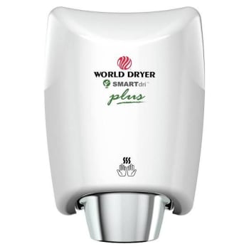 Image for World Dryer Smartdri® Plus Series Hand Dryer White from HD Supply