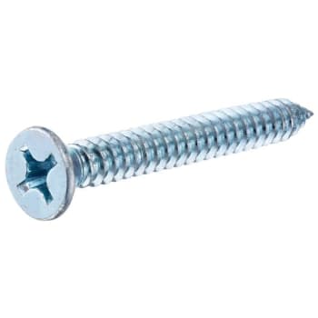 Image for #6 X 1" Sheet Metal Screw, Phillips Flat Head, Zinc-Plated, Box Of 100 from HD Supply