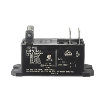 Image for Icp 24v Dpst Relay T92p7a22-24 1178205 from HD Supply