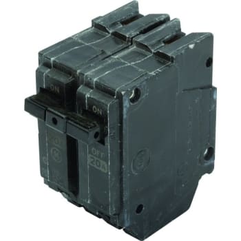 Image for Ge 20 Amp 120/240 Volt 2-Pole Thick Circuit Breaker from HD Supply