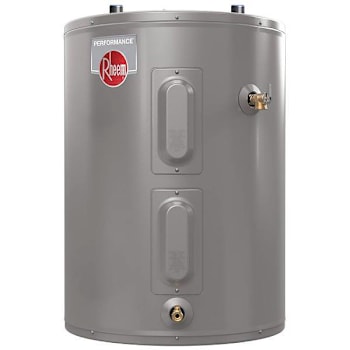 Rheem Performance 28 Gal. 4500-Watt Elements Short Electric Water Heater 240 V