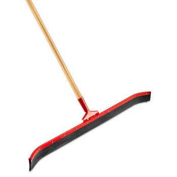 Image for Libman 36" Curved Floor Squeegee With Handle Case Of 6 from HD Supply