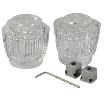 Image for Danco Small Faucet Handles In Clear Acrylic from HD Supply