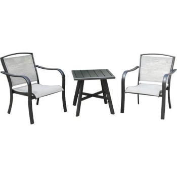 Image for Cape Soleil Richmond 3-Piece Dining Set With 2 Sling Chat Chairs Richmond3pc from HD Supply