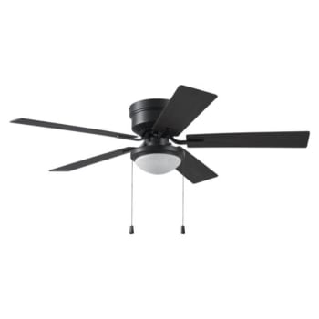 Image for Precision Belanova 52 In. 5-Blade LED Ceiling Fan With Light Kit, Matte Black from HD Supply