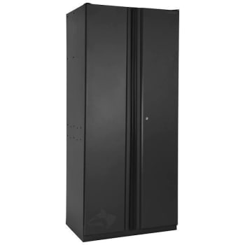 Image for Husky Heavy Duty Welded 20-Gauge Steel Freestanding Garage Cabinet Black from HD Supply