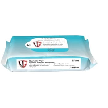 Vanguard Safety Strong Everyday Cleaning Safely Flush Case Of 576