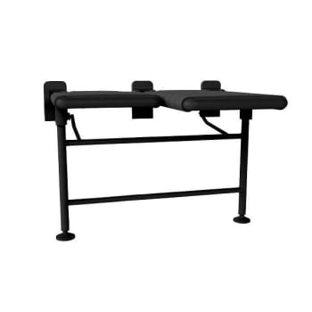 Preferred Bath Accessories Accessible Shower Seat -Left Hand Gloss Black