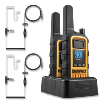 Image for DeWalt 1dxfrs800sv1 Two-Way Radios 2 W 22 Channels from HD Supply