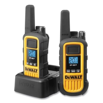 Image for DeWalt Dxfrs800 Two-Way Radios 2 W 22 Channels from HD Supply