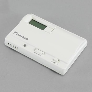 Image for Daikin 7day Programmable 2 Heat / 2 Cool Thermostat With Plate 668375301 from HD Supply