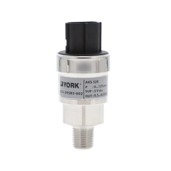 York 0/125# Suction Transducer 025-29583-002 | HD Supply