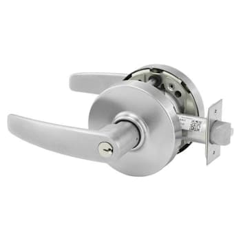 Image for Sargent Grade 1 Storeroom/Closet Cylindrical Lock, B Lever, Satin Chrome from HD Supply