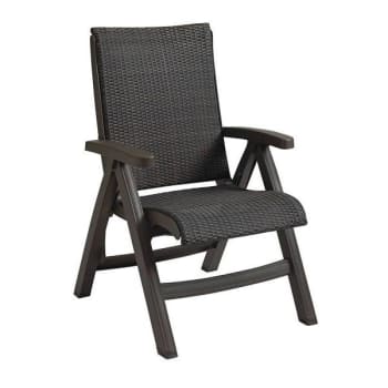 Image for Grosfillex Java All-Weather Wicker Folding Chair from HD Supply