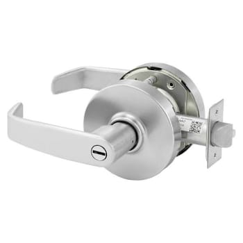 Sargent Grade 1 Passage Cylindrical Lock, L Lever, Satin Chrome