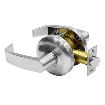 Image for Sargent Grade 2 Passage Cylindrical Lock, L Lever, Satin Chrome from HD Supply