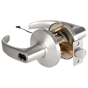 Image for Best Grade 1 Electric Cylindrical Lock, 14d Design, Request To Exit Satin Chrome from HD Supply