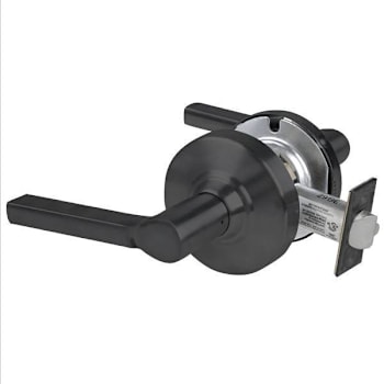 Image for Schlage Grade 2 Passage Lock With Select Vandlgard, Latitude Lever, Matte Black from HD Supply