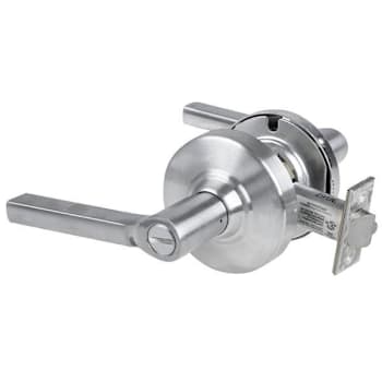 Image for Schlage Grade 2 Privacy Lock With Select Vandlgard, Latitude Lever, Satin Chrome from HD Supply