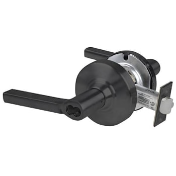 Image for Schlage Grade 2 Office Lock With Select Vandlgard, Latitude Lever, Matte Black from HD Supply