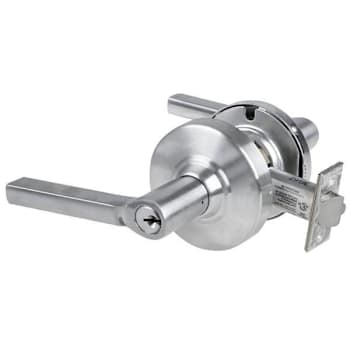 Image for Schlage Grade 2 Storeroom Lock With Select Vandlgard Latitude Lever Satin Chrome from HD Supply