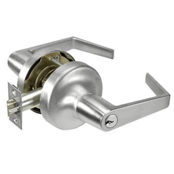 Image for Yale Grade 2 Storeroom/Closet Cylindrical Lock, Augusta Lever, Satin Chrome from HD Supply