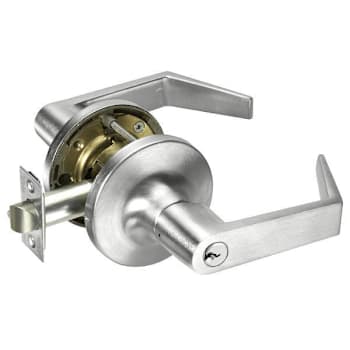 Image for Yale Grade 1 Entry Cylindrical Lock, Augusta Lever, Satin Chrome from HD Supply