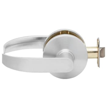 Image for Falcon Grade 2 Passage/Closet Cylindrical Lock, Quantum Lever, Satin Chrome from HD Supply