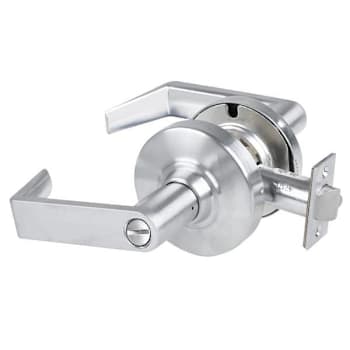 Image for Schlage Grade 1 Hospital Privacy Lock, Rhodes Lever, Non-Keyed, Satin Chrome from HD Supply