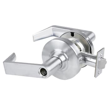 Image for Schlage Grade 1 Classroom Lock, Rhodes Lever, Less Cylinder, Satin Chrome from HD Supply