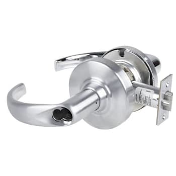 Image for Schlage Grade 1 Storeroom Lock, Sfic Prep Less Core, Sparta Lever, Satin Chrome from HD Supply