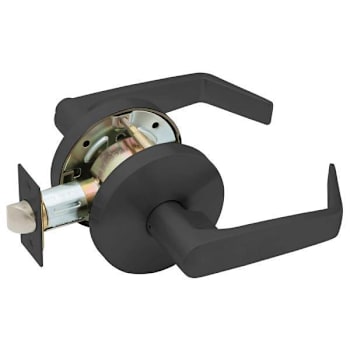 Image for Falcon Grade 2 Passage Cylindrical Lock, Non-Keyed, Dane Lever, Flat Black from HD Supply