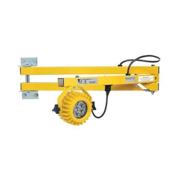 Tri Lite 40" Double-Strut Dock Light Arm, Hd Cast Aluminum Head, LED Module