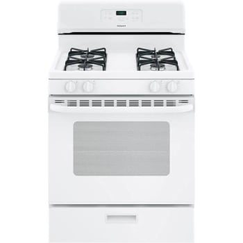 Image for Hotpoint® 30" Free-Standing Standard Clean Gas Range Rgbs400dmww from HD Supply