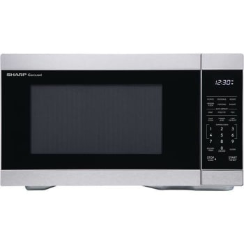 Sharp 1.1 Cf Countertop Microwave Oven Orville Redenbachers Certified Zsmc1162ks