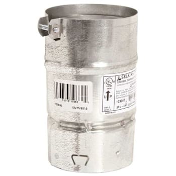 Selkirk 3" Steel Female Universal Gas Vent Adapter