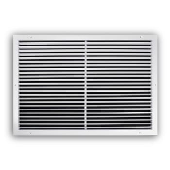 Image for Truaire 30 In. X 28 In. White Aluminum Fixed Bar Type  Return Air Grille from HD Supply