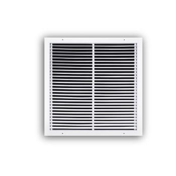 Image for Truaire 20 In. X 20 In. White Steel Fixed Bar Type  Return Air Grille from HD Supply