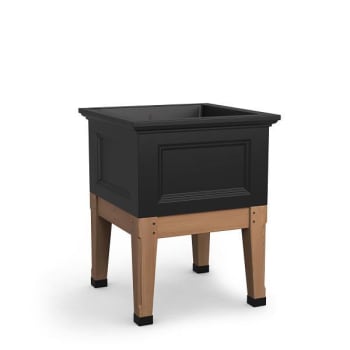 Mayne Fairfield 24x24 Elevated Garden Bed - Black 4888-B