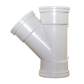 Image for Ipex 4" PVC Sewer Wye Sdr35 - Gxgxg from HD Supply